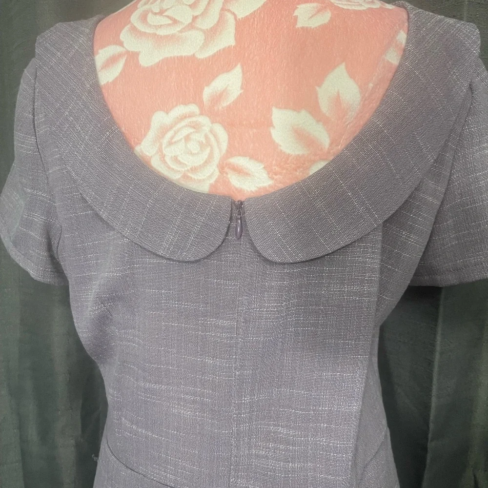 Voodoo vixen, purple Vintage Dress size XL - Picture 4 of 5